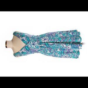 Fun teal, purple, and white Lilly Pulitzer Dress!